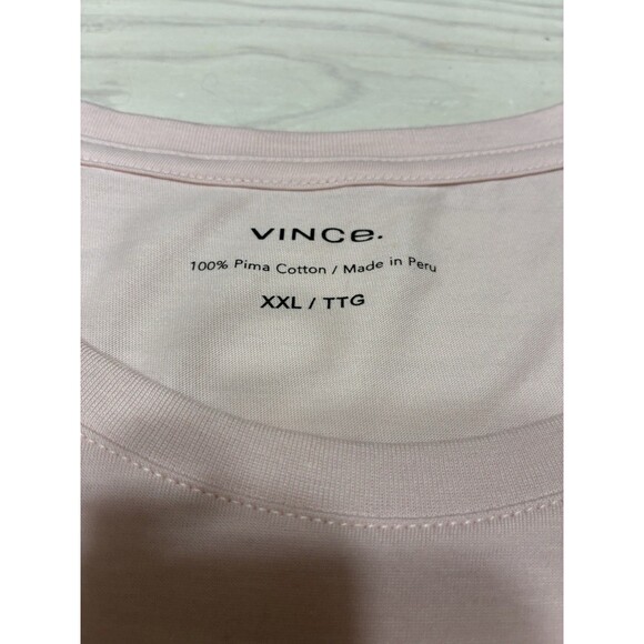 VINCE Pima Cotton Crewneck T-Shirt NWT Size XXL - Picture 6 of 10